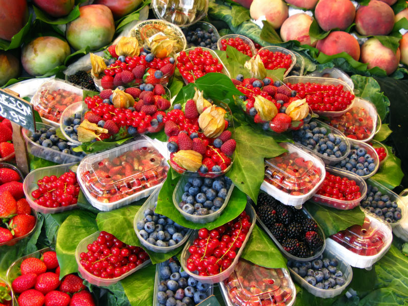 Fructe in La Boqueria