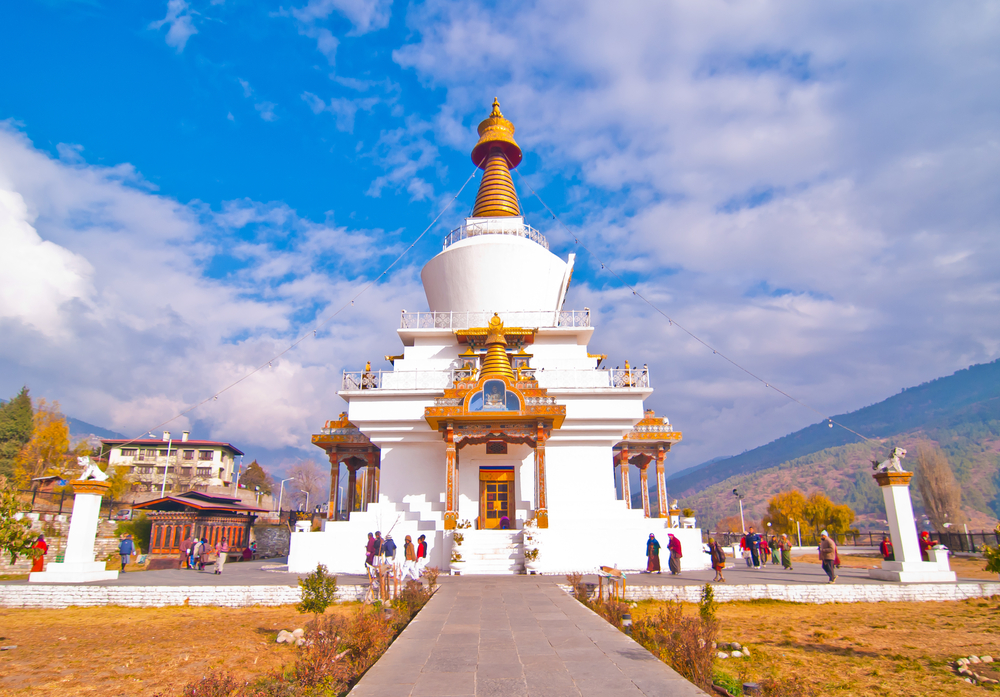 Buthan stupa