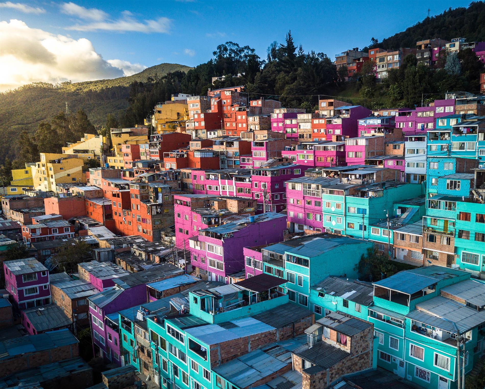 Colorful Houses Bogota