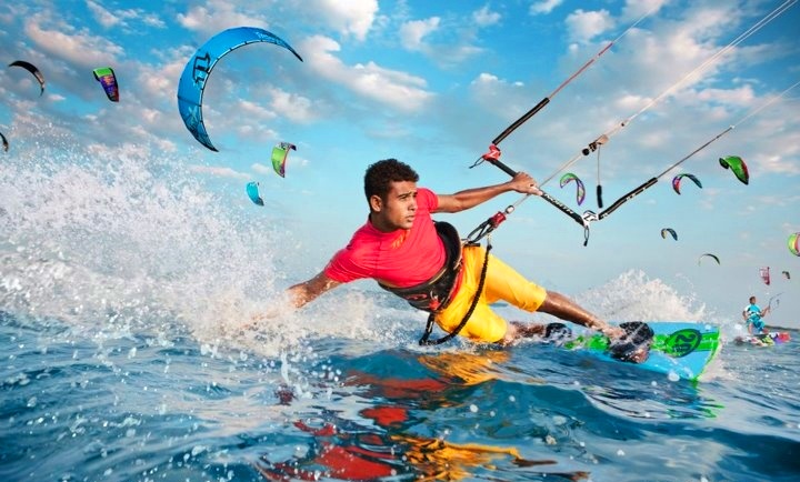 Egypt Hurghada - El-Gouna, Kite-surfing