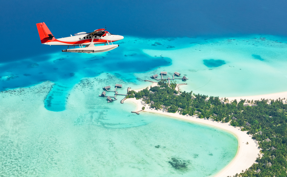 Maldive Aerial View