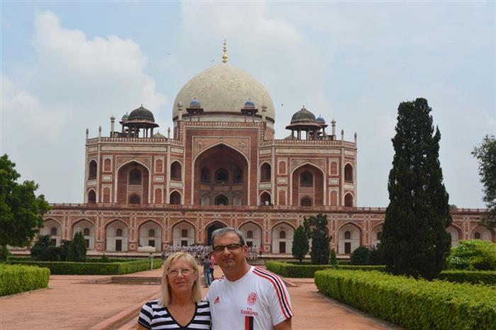 Mausoleul mogulului Humayum Delhi